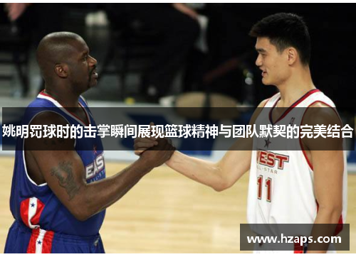 姚明罚球时的击掌瞬间展现篮球精神与团队默契的完美结合